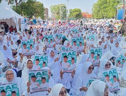 DEKLARASI (SAE) Tumplek Blek Lautan Massa Doakan Mas Iin-Aba Edy Jadi Bupati dan Wakil Bupati Sidoarjo, Mutlak Diangka 75 Persen Terbuka.