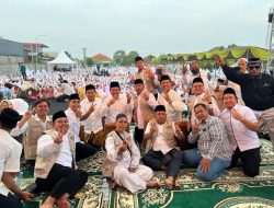 Calon Bupati Sidoarjo, Achmad Amir  Aslichin Giat Sholawat Akbar Bersama Cagub Jawa Timur no.2 Hj Khofifah Indar Parawasna Di Bumi Sholawat Sidoarjo