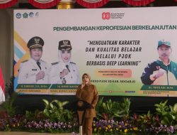 Wabup Mimik : Tingkatkan Kompetensi dan Bentuk Siswa Sehat melalui pelajaran PJOK Tingkat SD Maupun SMP