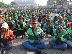 Bupati : Damai Damai Ajak Ojol Sidoarjo Jaga Sidoarjo.