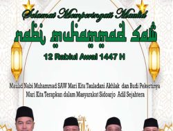 pimpinan Dan Anggota DPRD Kabupaten Sidoarjo Mengucapkan Selamat Memperingati Maulud Nabi Muhammad SAW. 12 Rabiul Awal 1447.H