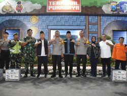 Bupati Bersama Forkopimda Sidoarjo Pantau Arus Mudik Lebaran