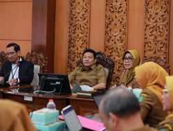 Bipati Sidoarjo H. Subandi Mengelar Rapat Koordinasi Dengan BPD Se Kabupaten Sidoarjo