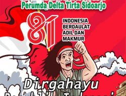 Dewan Direksi Dan Karyawan Perumda Delta Tirta Kabupaten Sidoarjo. Mengucapkan Dirgahayu Republik Indonesia Ke 81 Tahun. 17 Agustus 1945- 17 Agustus Tahun 2026