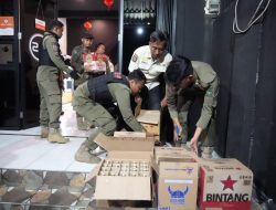 Kembali Pimpin 0PS Miras Di 18 Kecamatan Di Temukan 1696 Botol Miras Disita Bupati Sikap Tegas Penjual Barang Haram