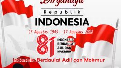Pimpinan dan Anggota DPRD Kabupaten Sidoarjo Mengucapkan Dirgahayu Republik Indonesia 17 Agustus 1945 – 17 Agustus 2026 Indonesia Berdaulat Adil dan Makmur