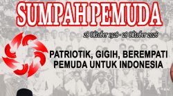 Pimpinan Dan Anggota DPRD Kabupaten Sidoarjo Mengucapkan Selamat Memperingati 98 Tahun Sumpah Pemuda 28 Oktober 1928- 28 Oktober 2026. ” Patriot,Gigih, Berimpati Pemuda Untuk Indonesia”
